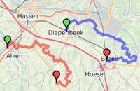 Alken-Guigoven-Diepenbeek-Bilzen