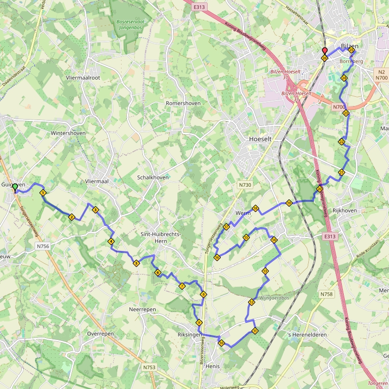 langs trage wegen
