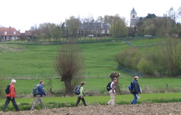 Schampavie nabij Kwaremont - april 2007